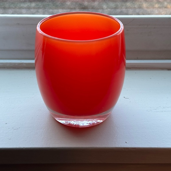 Glassybaby Seattle Sunset Hand-blown Candle Holder Pre Trisk - Picture 3 of 4